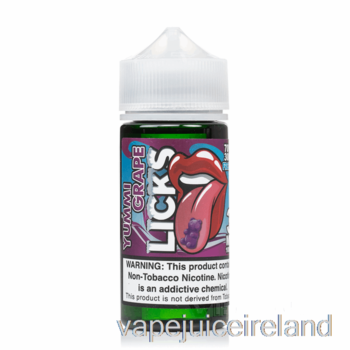 Vape Pod Kits Frozty Yummi Grape - LICKS Roll Upz - 100mL 0mg